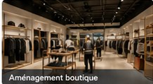 Chantier aménagement boutique